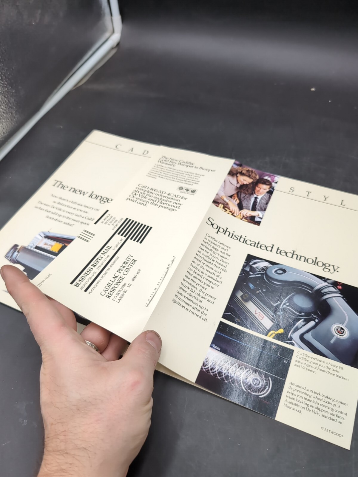 1988 Cadillac DeVille Sales Brochure Dealership Original