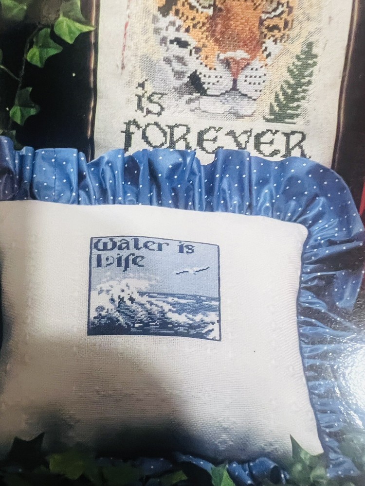 Environmental Activism Cross Stitch Book Patterns Ecology Rainforest Endangered