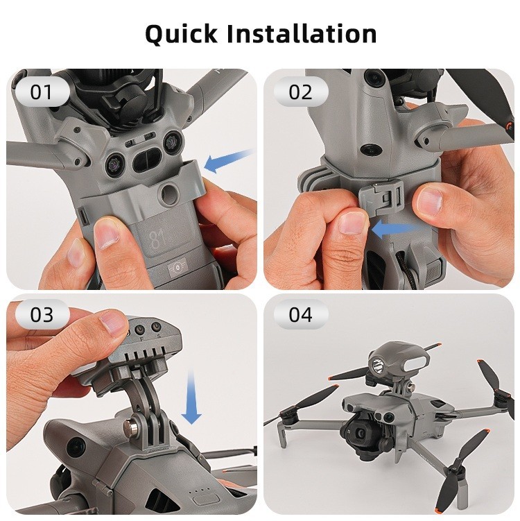 Action Camera Mounting Bracket for DJI Mini 5 Pro