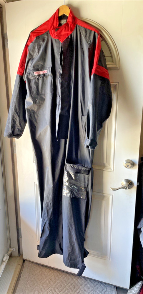 💥 SLIP STREAMS "THUNDERWEAR" Size Large MOTORCYCLE RAIN GEAR