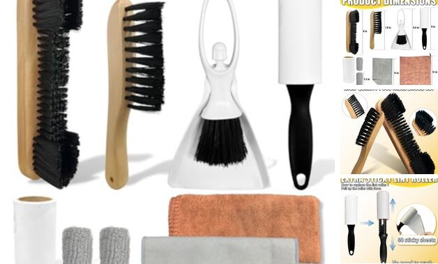 Pool Table Brush Set for Felt, Pool Table Cleaning Tools Set,Billiard Felt