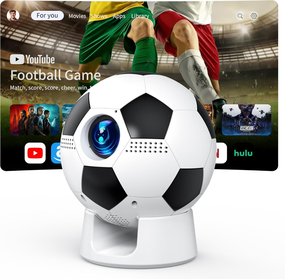 Smart Mini Projector Android 13 WiFi Bluetooth