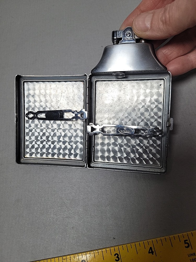 Ronson Mastercase Lighter 1940s Cigarette Holder