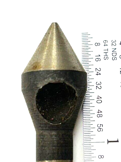 #2 HSS Zero Flute Countersink and Deburring Tool 60 DEGREE 3/16-17/32 Dia Range
