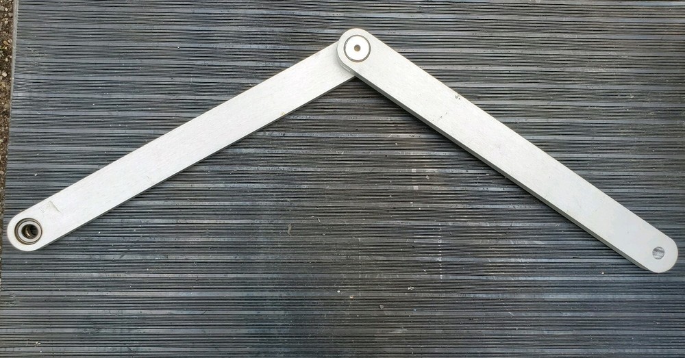 Aluminum folding arm adec