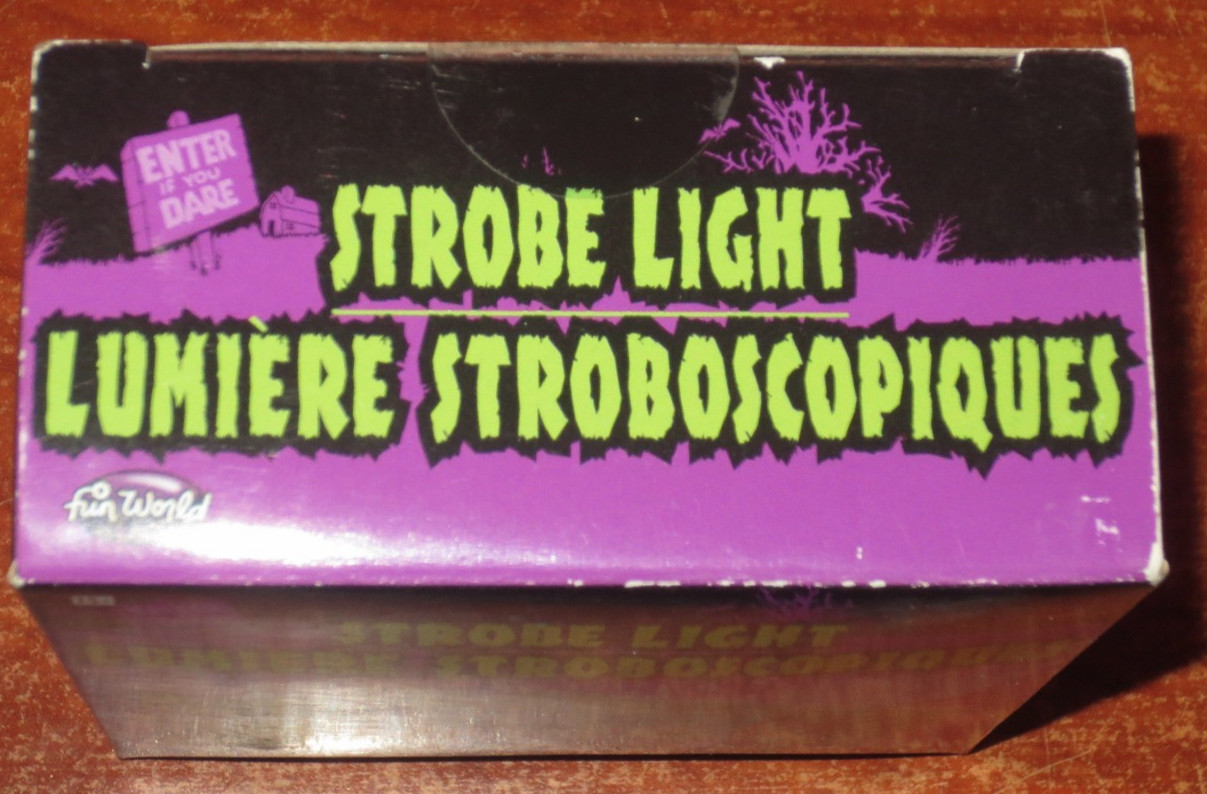 NEW - LED Intense Adjustable Strobe Light - sealed