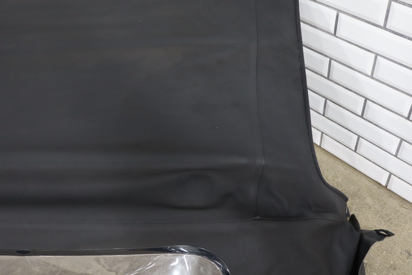 99-05 Mazda Miata NB Black Soft Top Convertible Roof W/Frame & Plastic Window