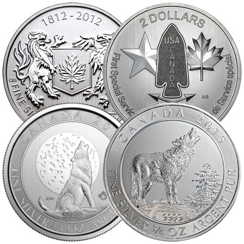 3/4 oz Silver Coin (Varied Condition, Any Mint)