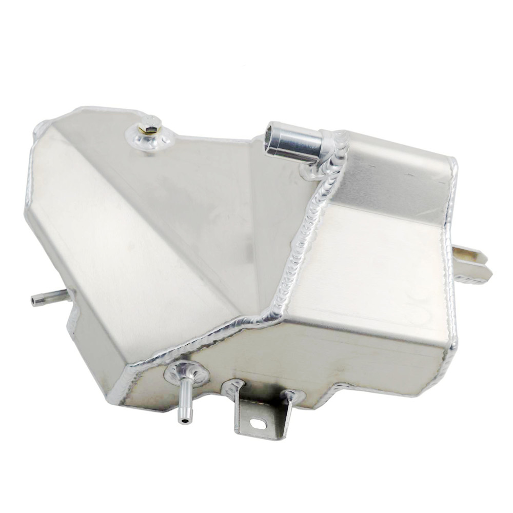 ASI Aluminum Overflow Tank Bottle for 2003-07 Ford 6.0L Powerstroke F-250 F-350