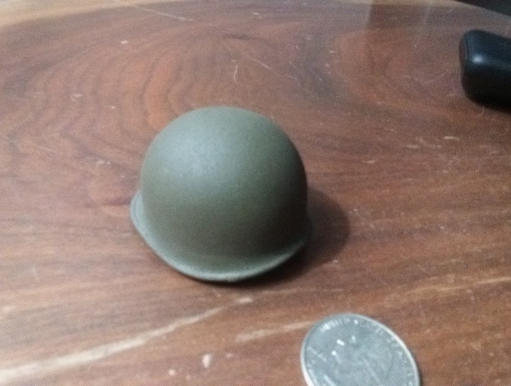WW2 1/6 Scale 29th Infantry Division M1 Shell Helmet Complete