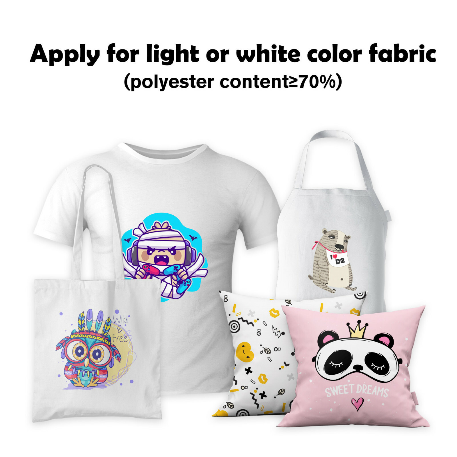 A-SUB Sublimation Paper A4 100 Sheet Sublimation Printer Heat Transfer Tumbler