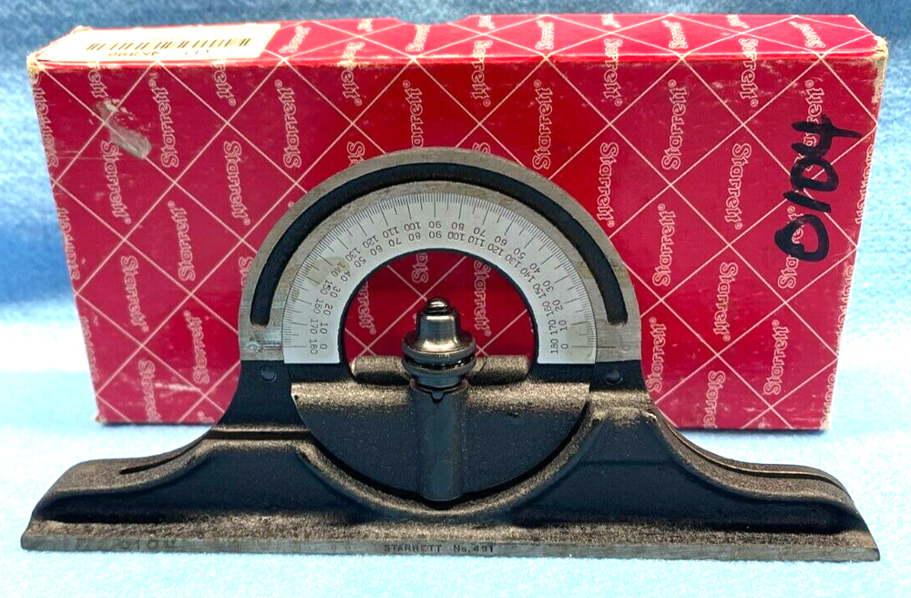 STARRETT PROTRACTOR HEAD CPR-1224W