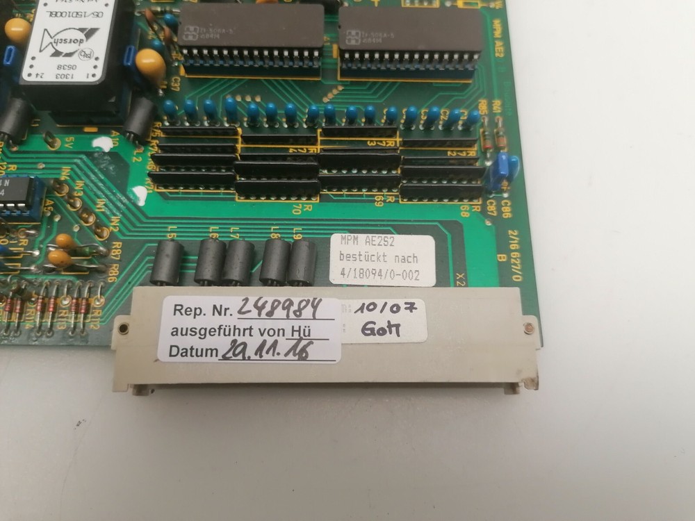 Windsor Technologies MPM AE2S2 4/18094/0-002 Input Card Analog Input Card
