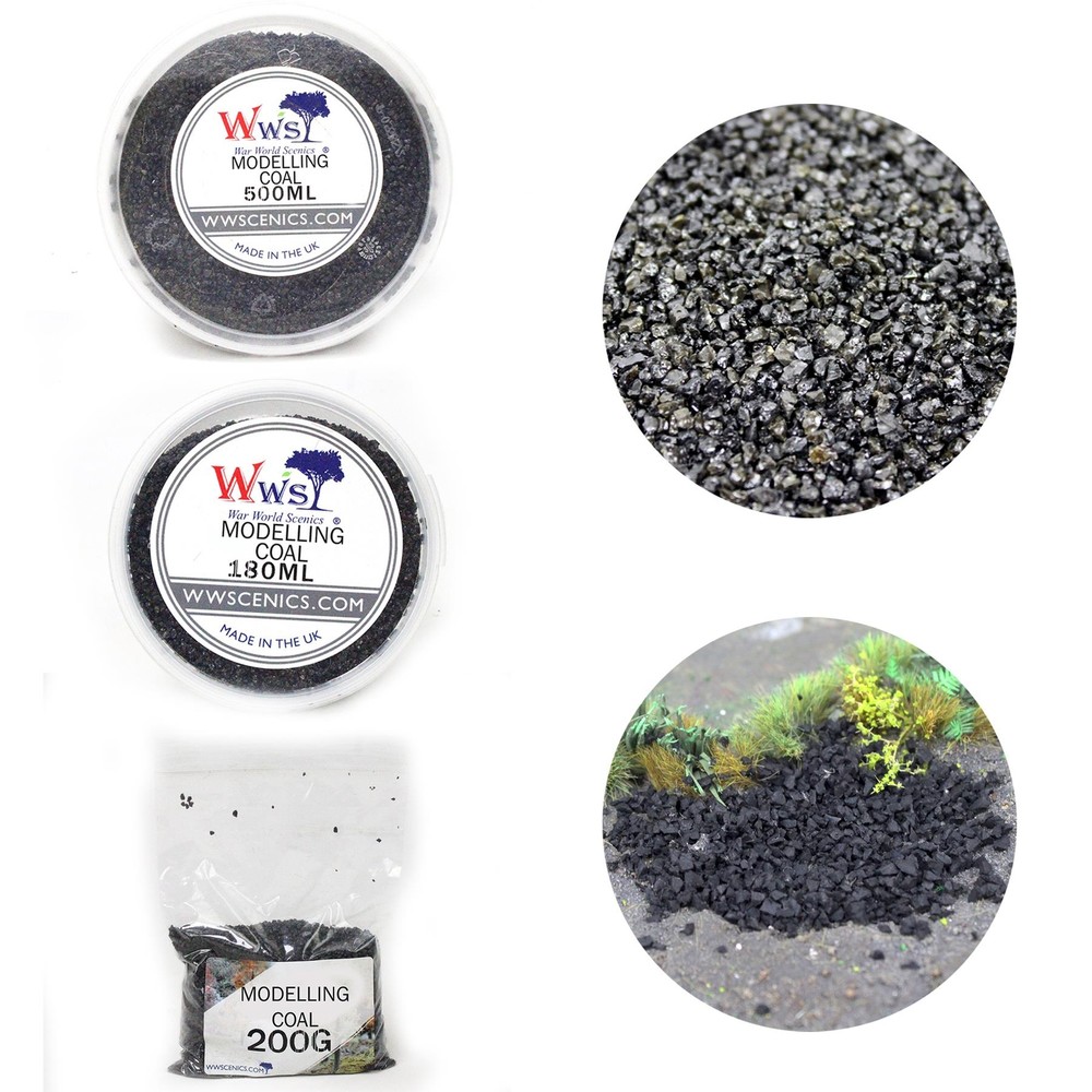 Modelling Coal | Wargame Scenery & Basing Material