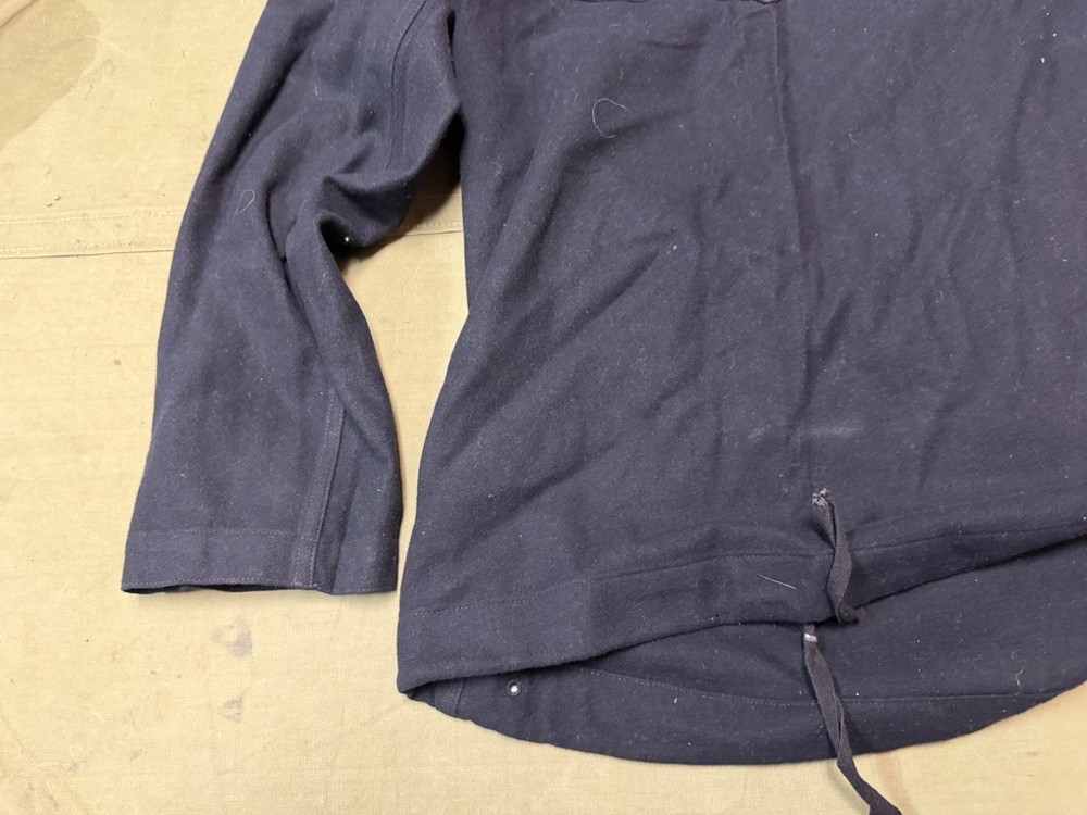 ORIGINAL WWII US NAVY EM DRESS "BLUES" JUMPER SHIRT- MEDIUM/LARGE 42R