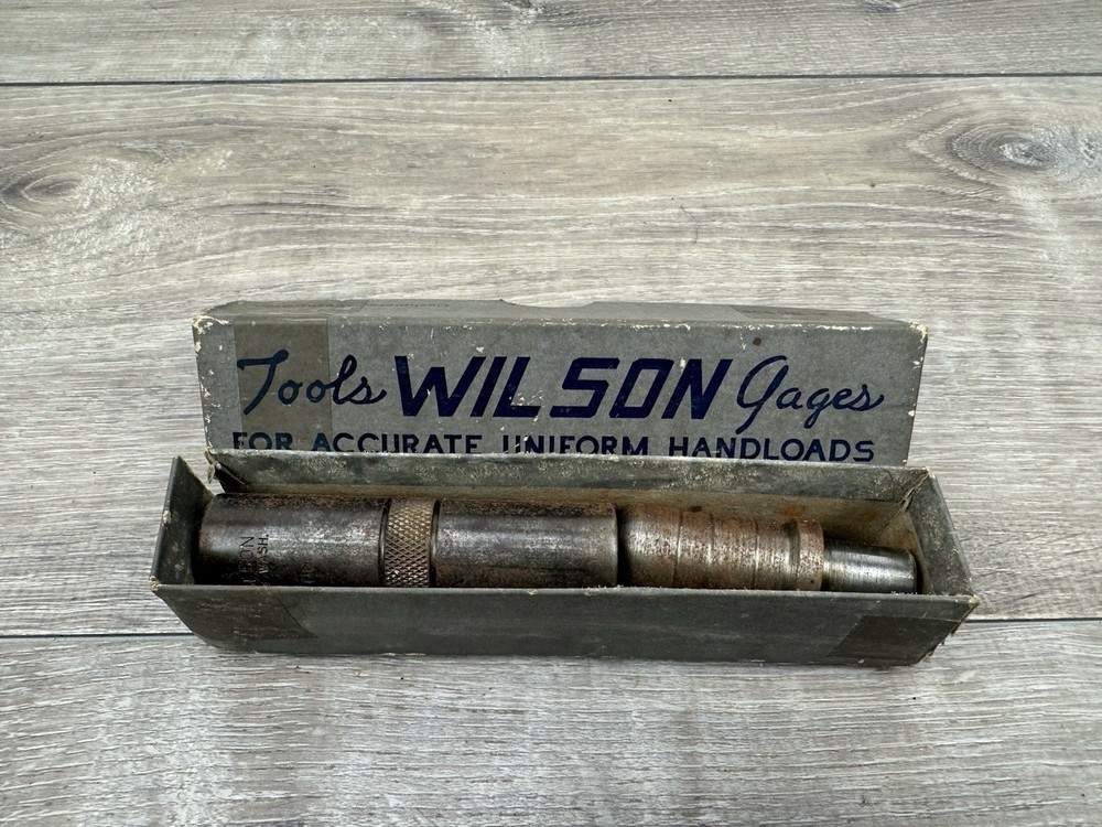 L E Wilson Bushing Type Full Length Sizing Die 30-06