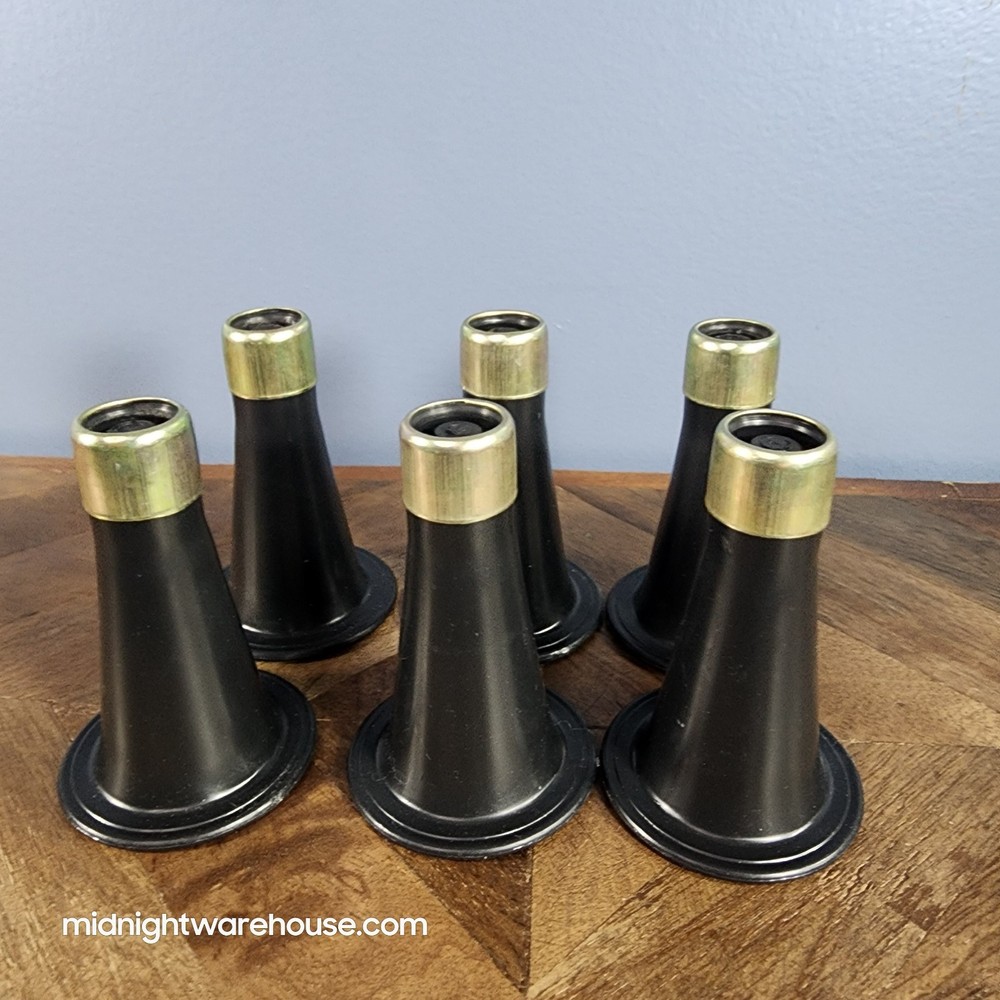 6PC Bedframe Feet / Bed Frame Foot Risers / Wheel Replacement Set