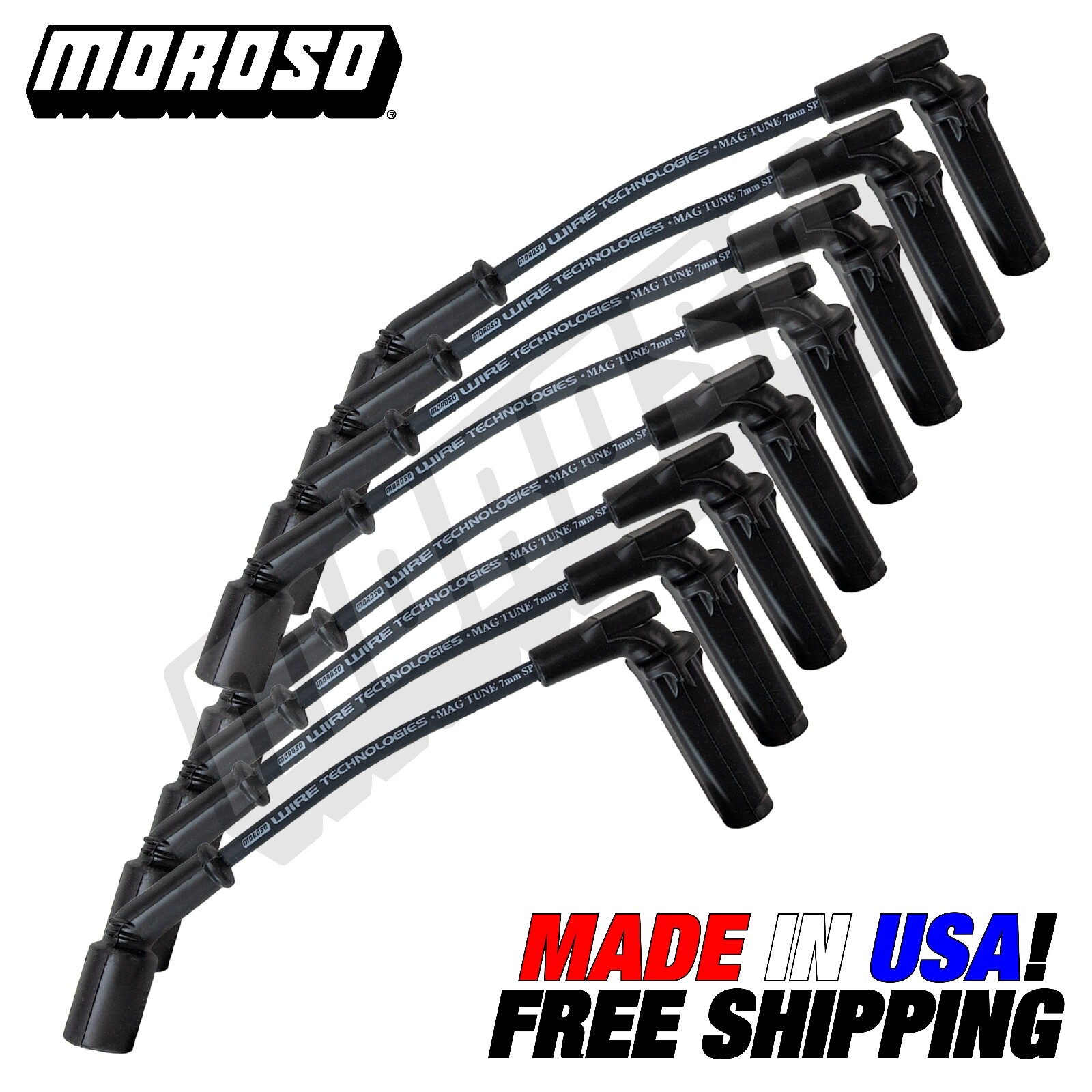 MOROSO LS SPARK PLUG IGNITION WIRE 11" CHEVY GMC CADILLAC 4.8L 5.3L 6.0L 6.2L