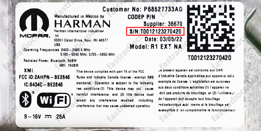 ✅DODGE GRAND CARAVAN CAR RADIO ANTI-THEFT UNLOCKING PIN CODE FAST & RELIABLE✅
