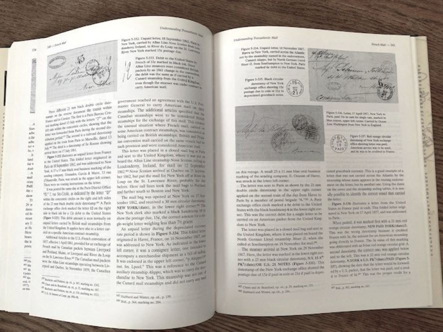 Understanding Transatlantic Mail Volume 1 by Richard F. Winter. W/CD