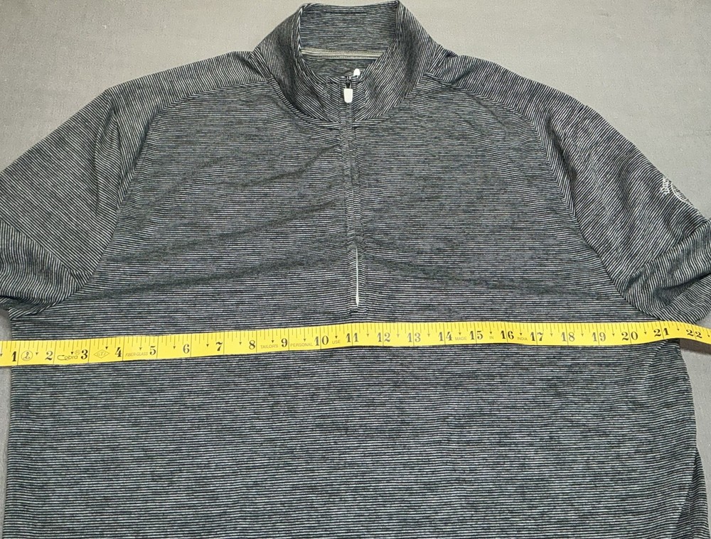 JOHNNIE-O 1/4 Zip PULLOVER, SIZE: Small . Striped Men