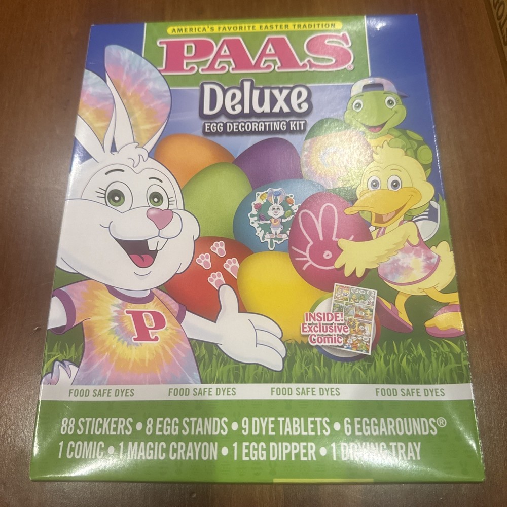 Paas Easter Eggs Deluxe Egg Decorating Kit