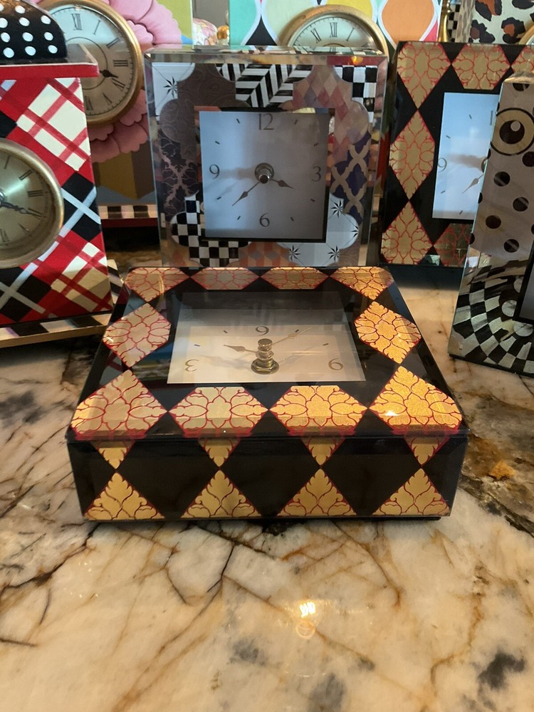 MacKenzie-Child’s Evenfall Desk Clock