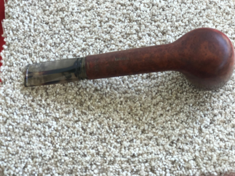 BREBBIA CRYSTAL LARGE BRIAR BILLIARD #8310 PIPE