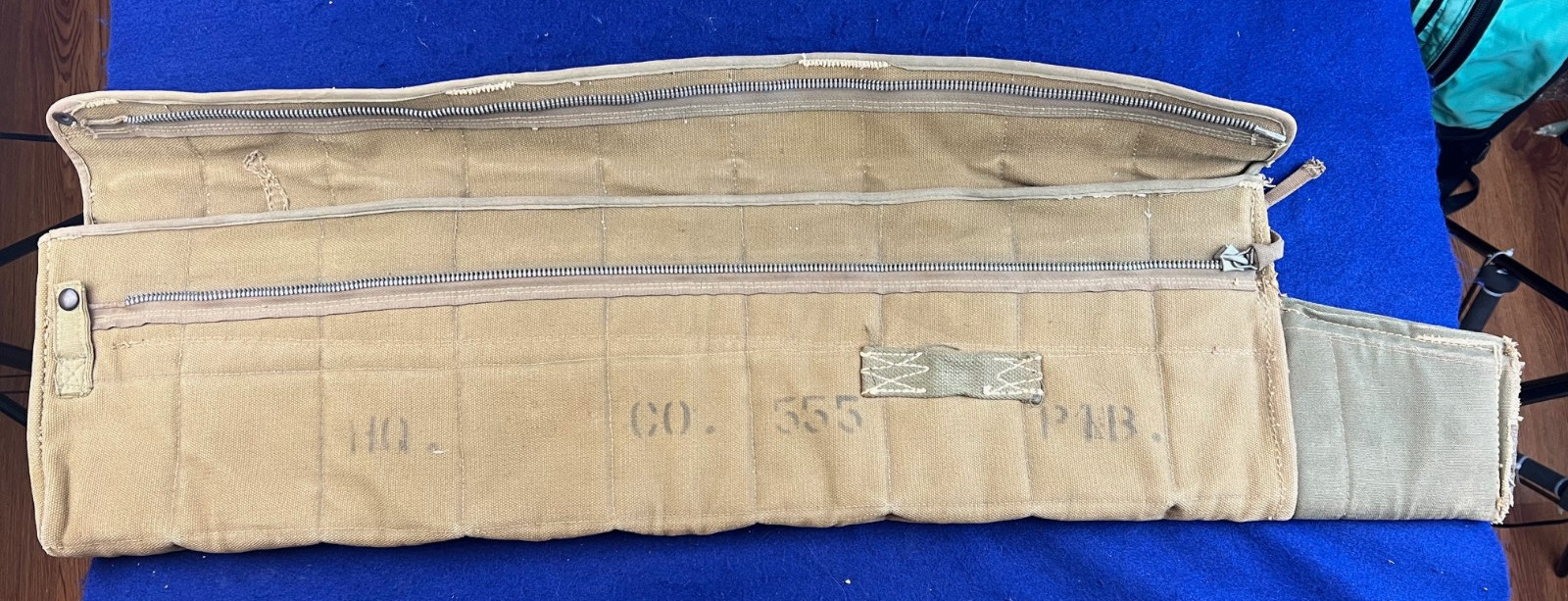 WWII African American 555th Parachute Infantry Battalion Paratrooper Rifle Case