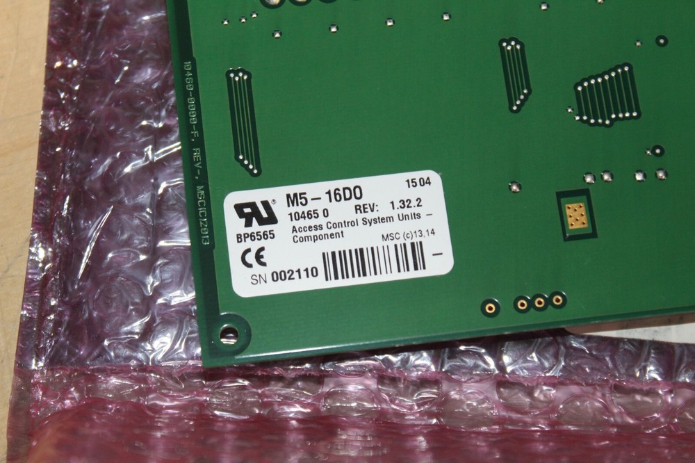 Mercury M5-16DO Access Control System Controller PCB