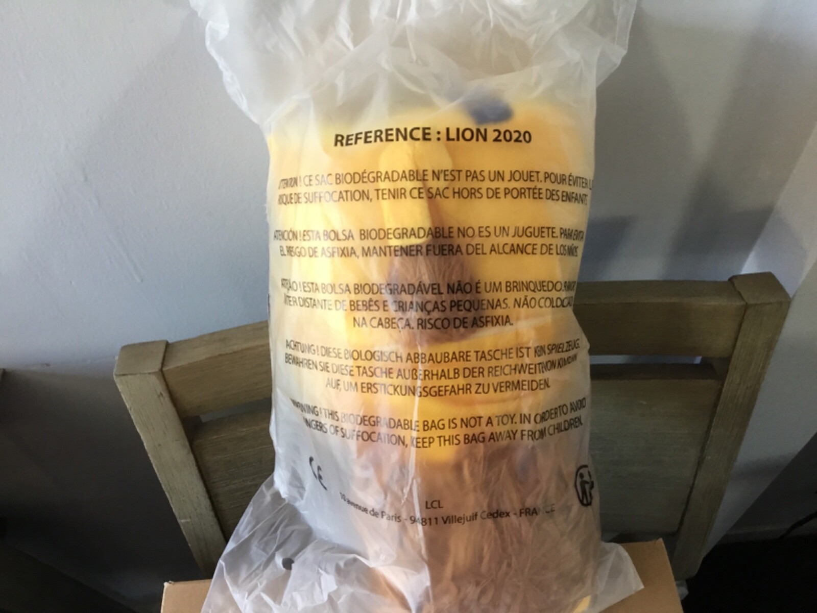 NIB AUTHENTIC TOUR DE FRANCE CYCLING BIKE RACE LION MASCOT LCL BANK PLUSH 2020