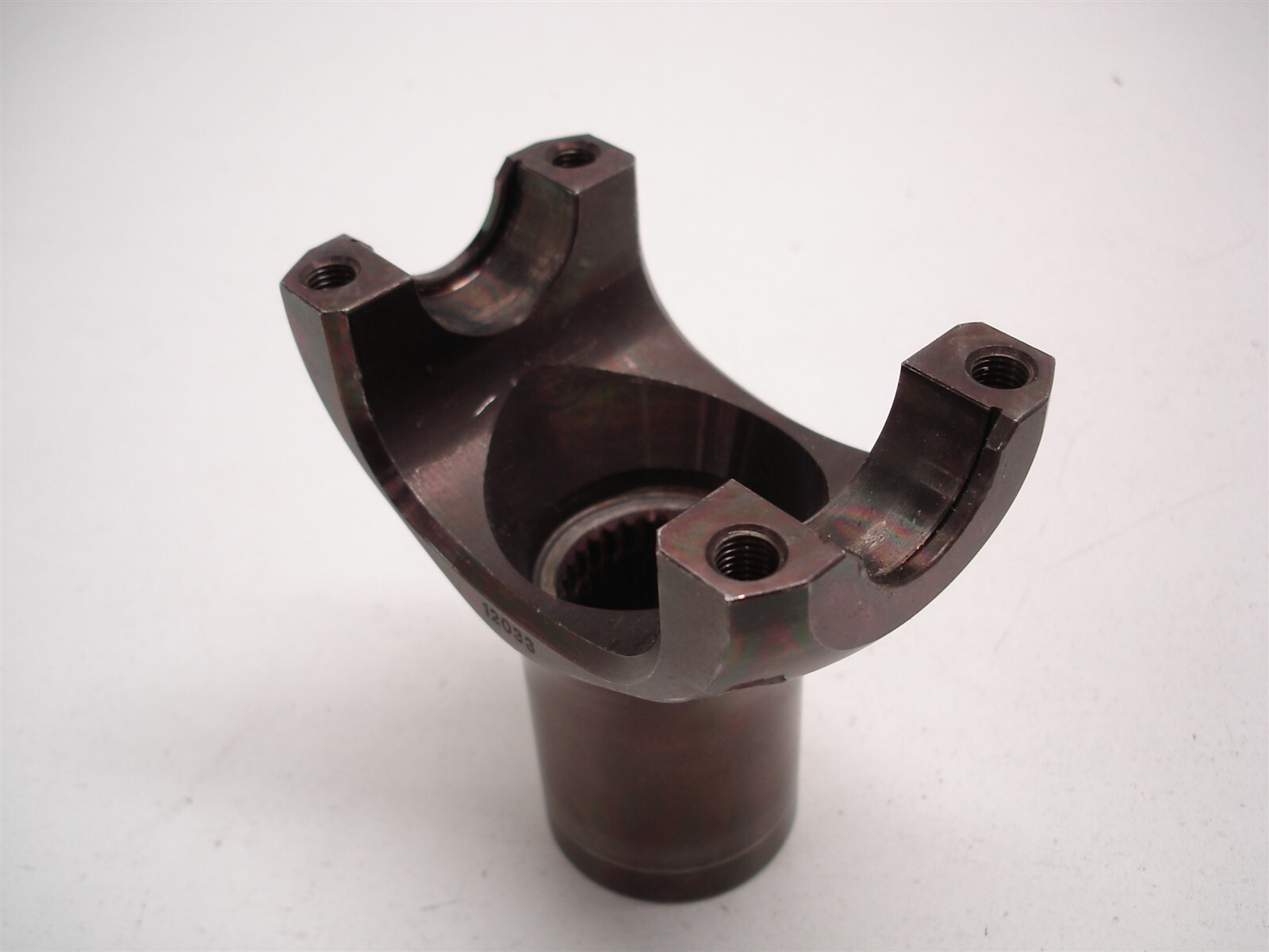 NASCAR LIGHT WEIGHT BILLET FORD 9" REAR END YOKE 28 SPLINE 1350 U-JOINT 4.150"