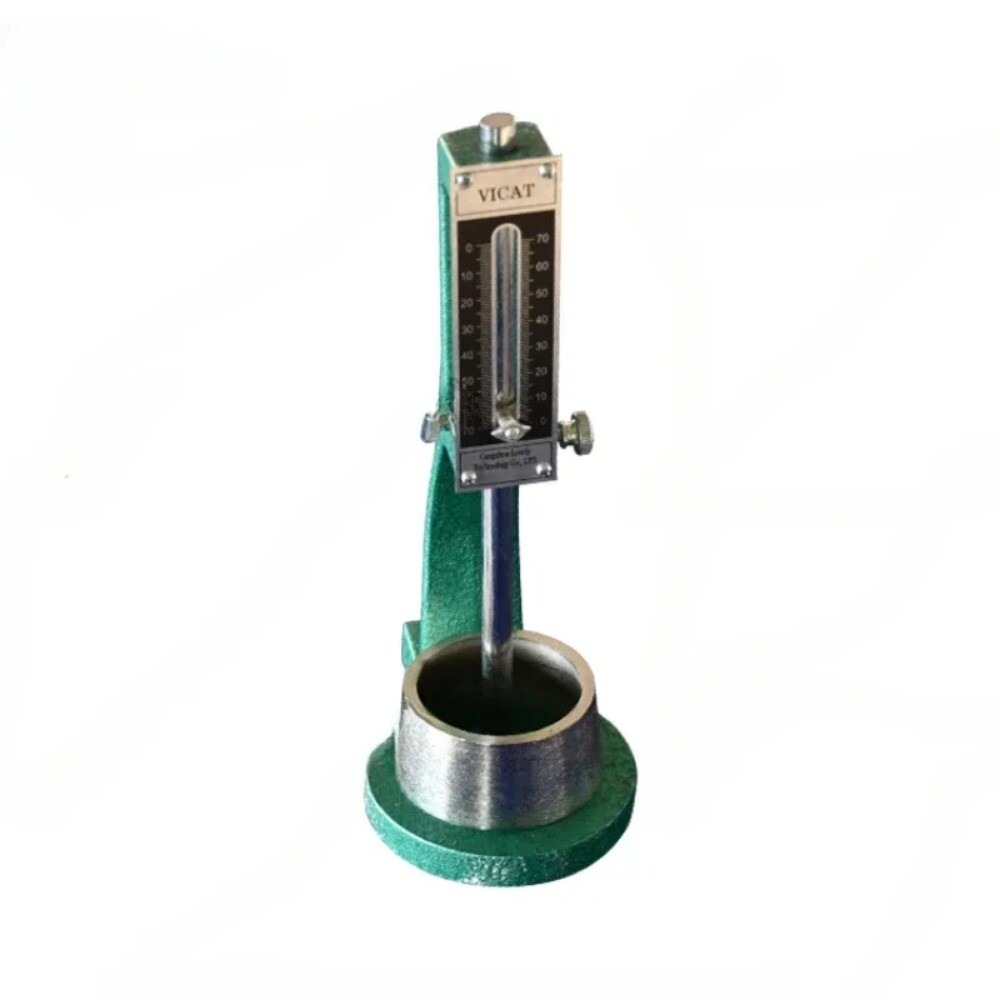 Cement Consistency Setting Time Tester Vickers Meter Needle Round Molds