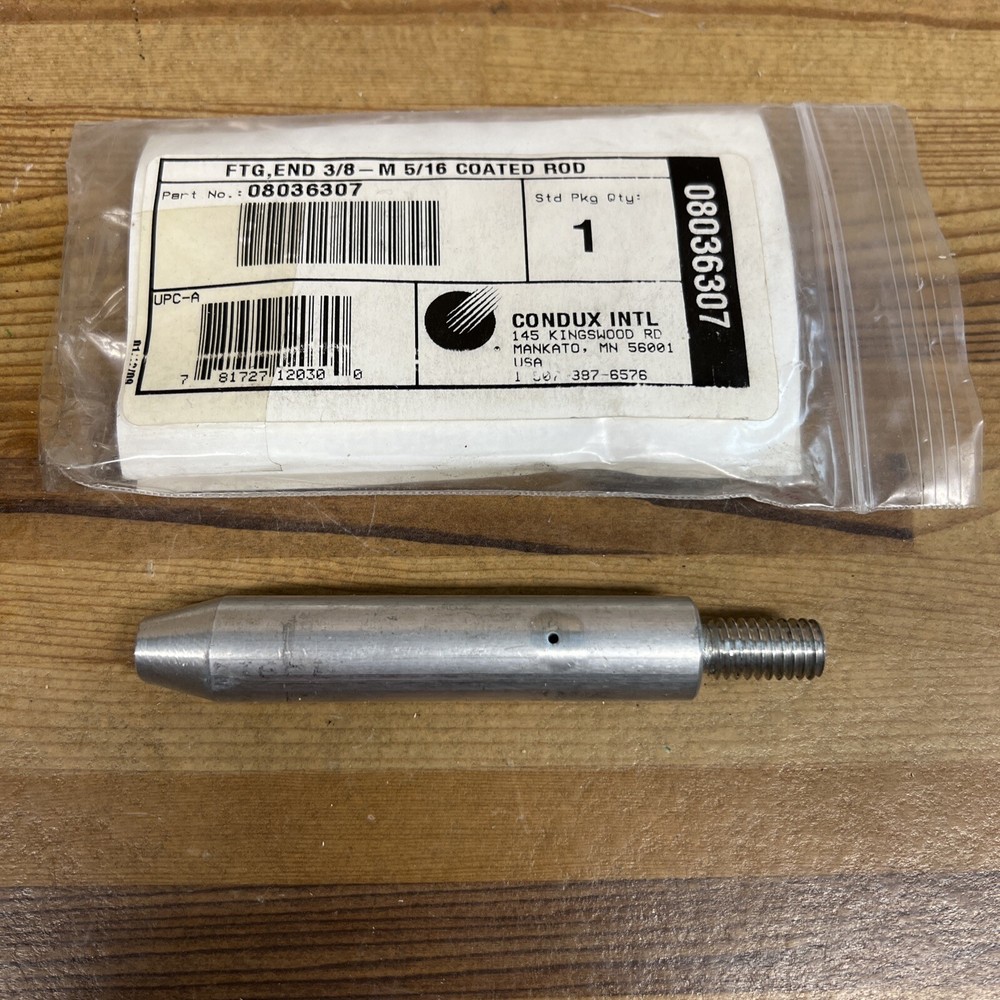 Conduct 08036307 Fitting End Kit. 5/16” Coated Rod