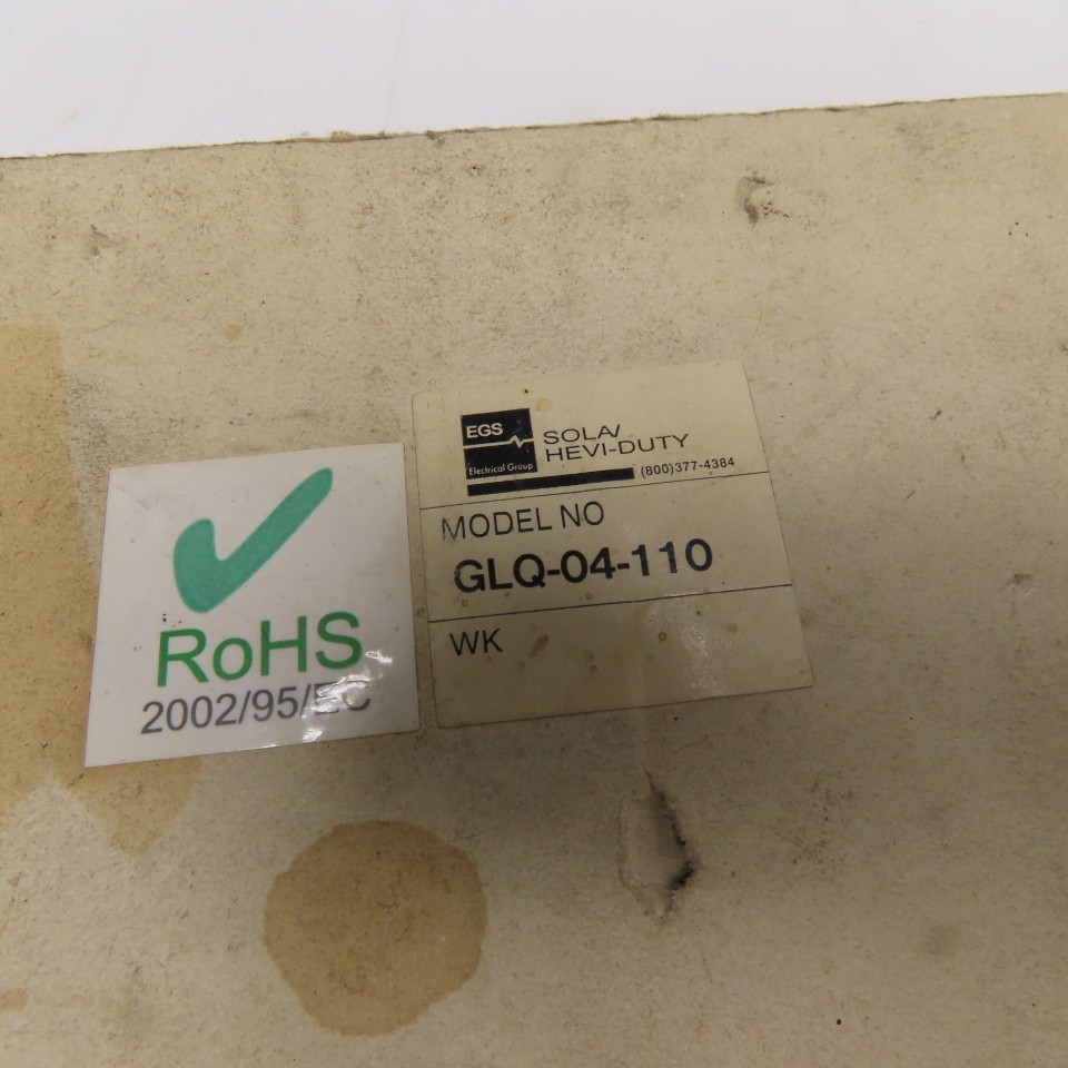 Sola Hevi-Duty GLQ-04-110 Open Frame Power Supply