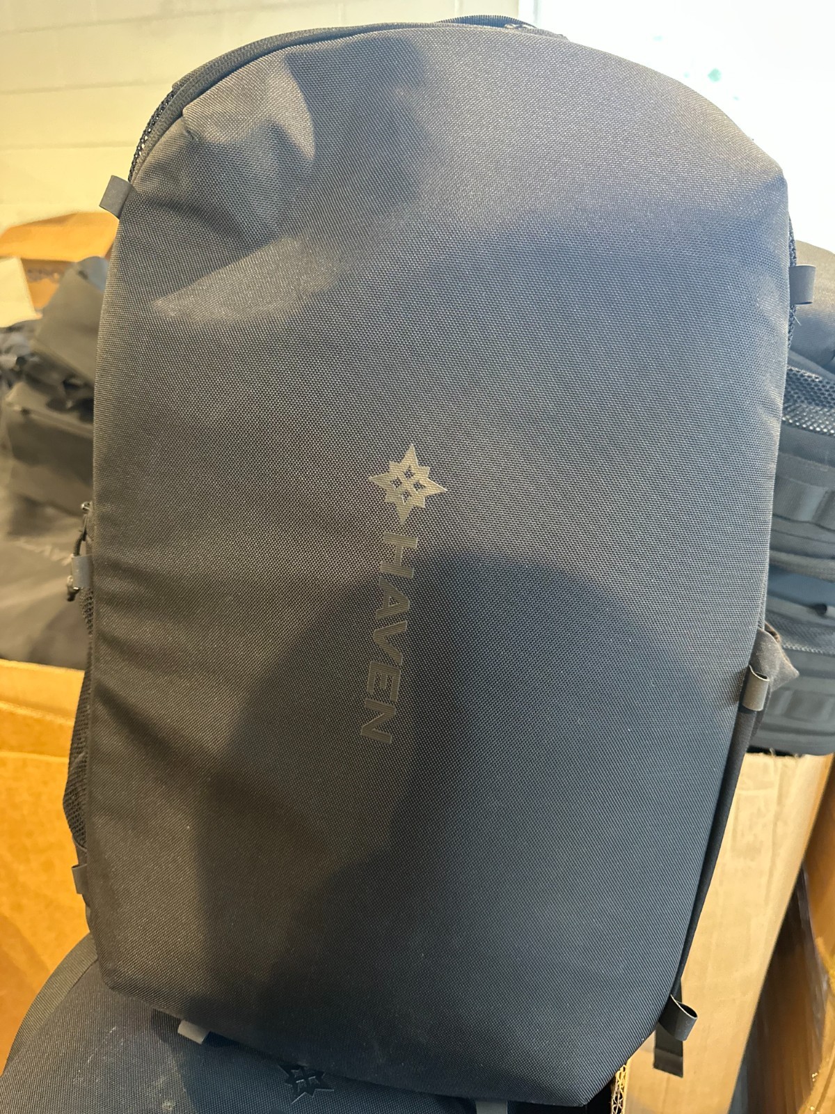 Imperfect HAVEN ATHLETIC BLACK SMALL Organized Backpack Stealth