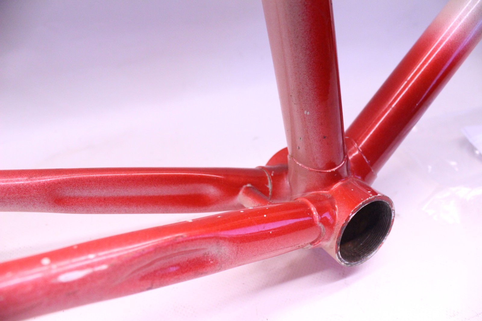 Vintage Steel Lugged Martelly Track Frameset Campagnolo Drop Outs