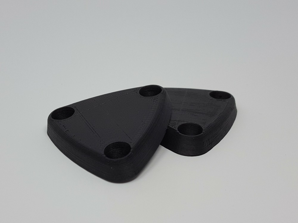 93-02 Camaro Firebird Fiero Sun Visor Delete Plates blanking plug chevy pontiac