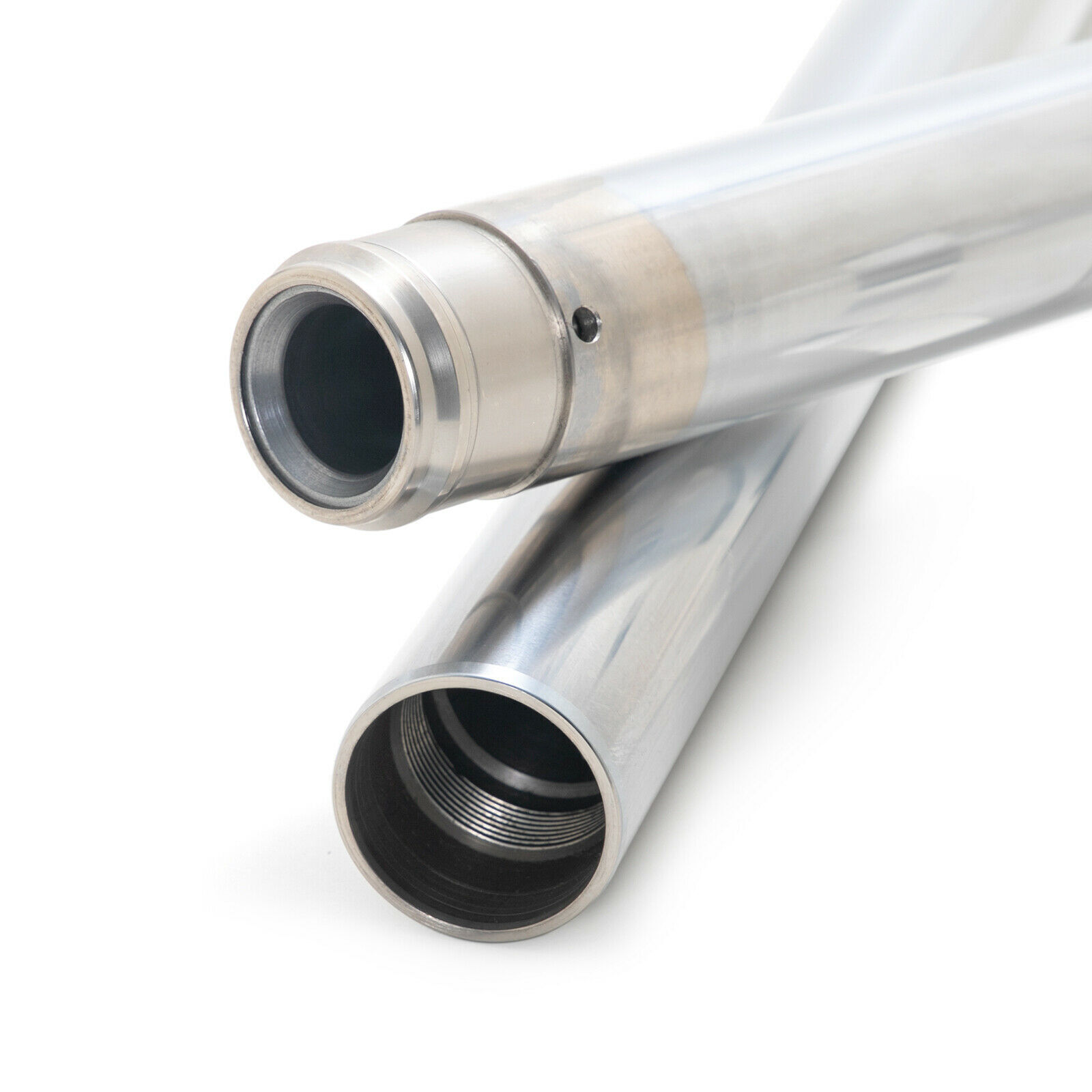 41mm Front Fork Tubes 45972-09 For Harley Street Glide Road Glide 84-13 Chrome