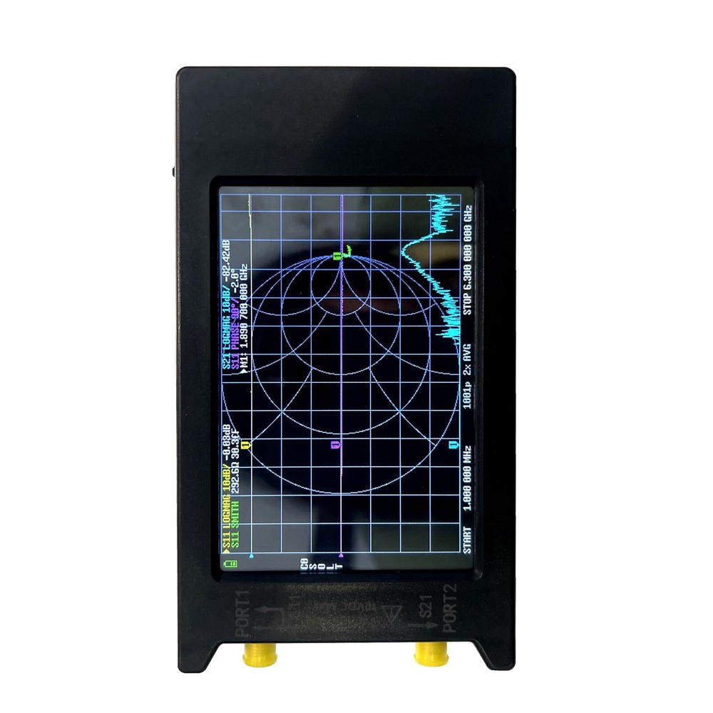 LiteVNA-64 4" VNA Analyzer Vector Network Analyzer Antenna Analyzer 50KHz-6.3GHz