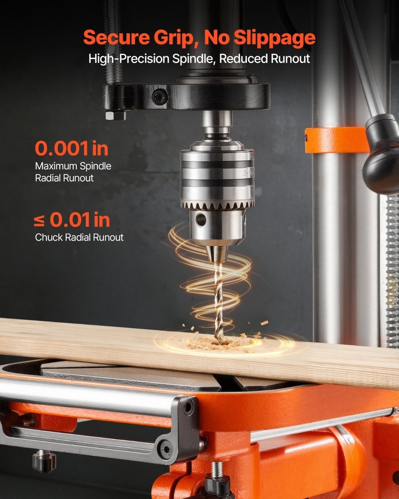 VEVOR 12-Inch Benchtop Drill Press Tabletop Drill Press 6.2 Amp Variable Speed
