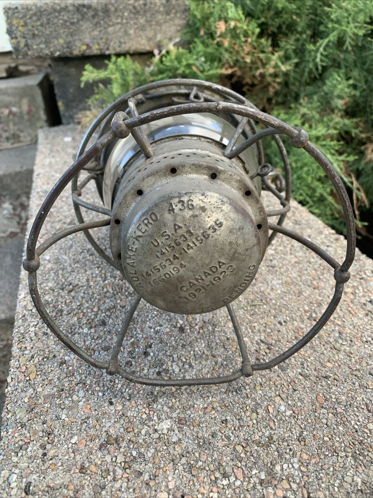 Burlington Route Railroad Lantern