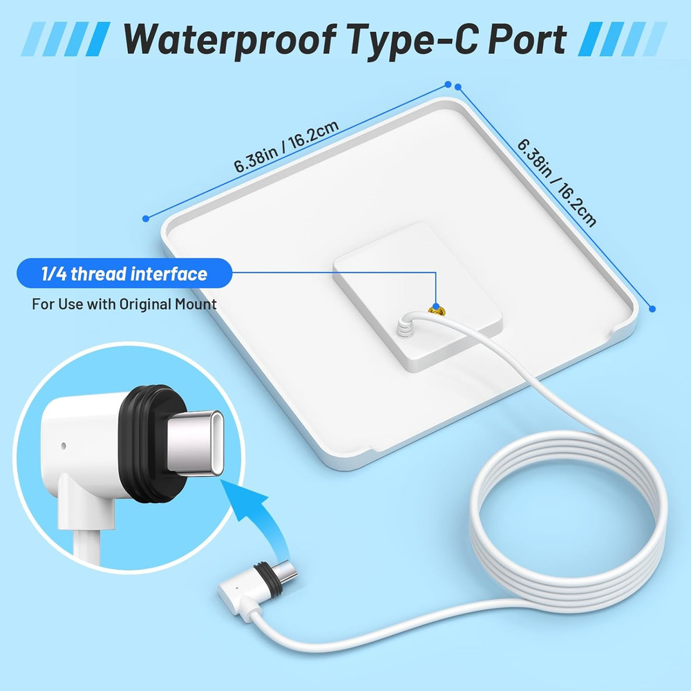 4W Solar Panel Compatible with Eufy Security Solocam S340,Replace the Original 2
