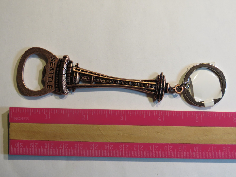 Cool Key Chain Bottle Opener ~ Seattle Center, WASHINGTON - Needle Tower Design