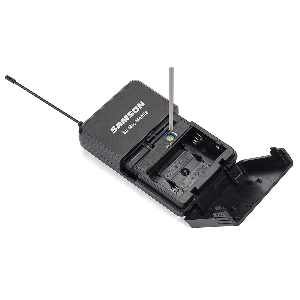 Samson Go Mic Mobile PXD2 Beltpack Transmitter with LM8 Lavalier Microphone