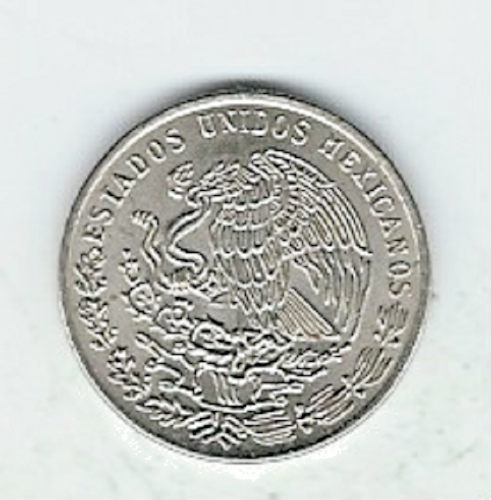 Mexico...Coin...20 Centavos...1981