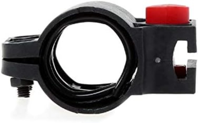 2-Pack Waterproof Bike Lock Holder - Universal U-Lock Frame Mounting Bracket