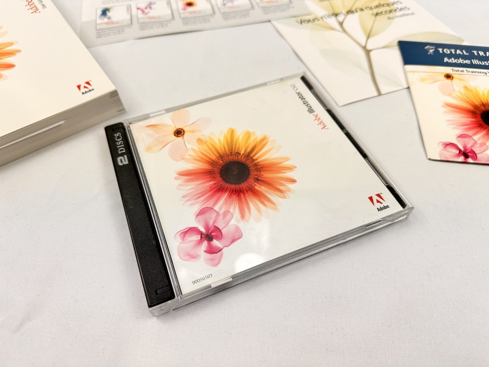 Adobe Illustrator CS 2-CD Set w/ Serial – Educational Version + Tutorial