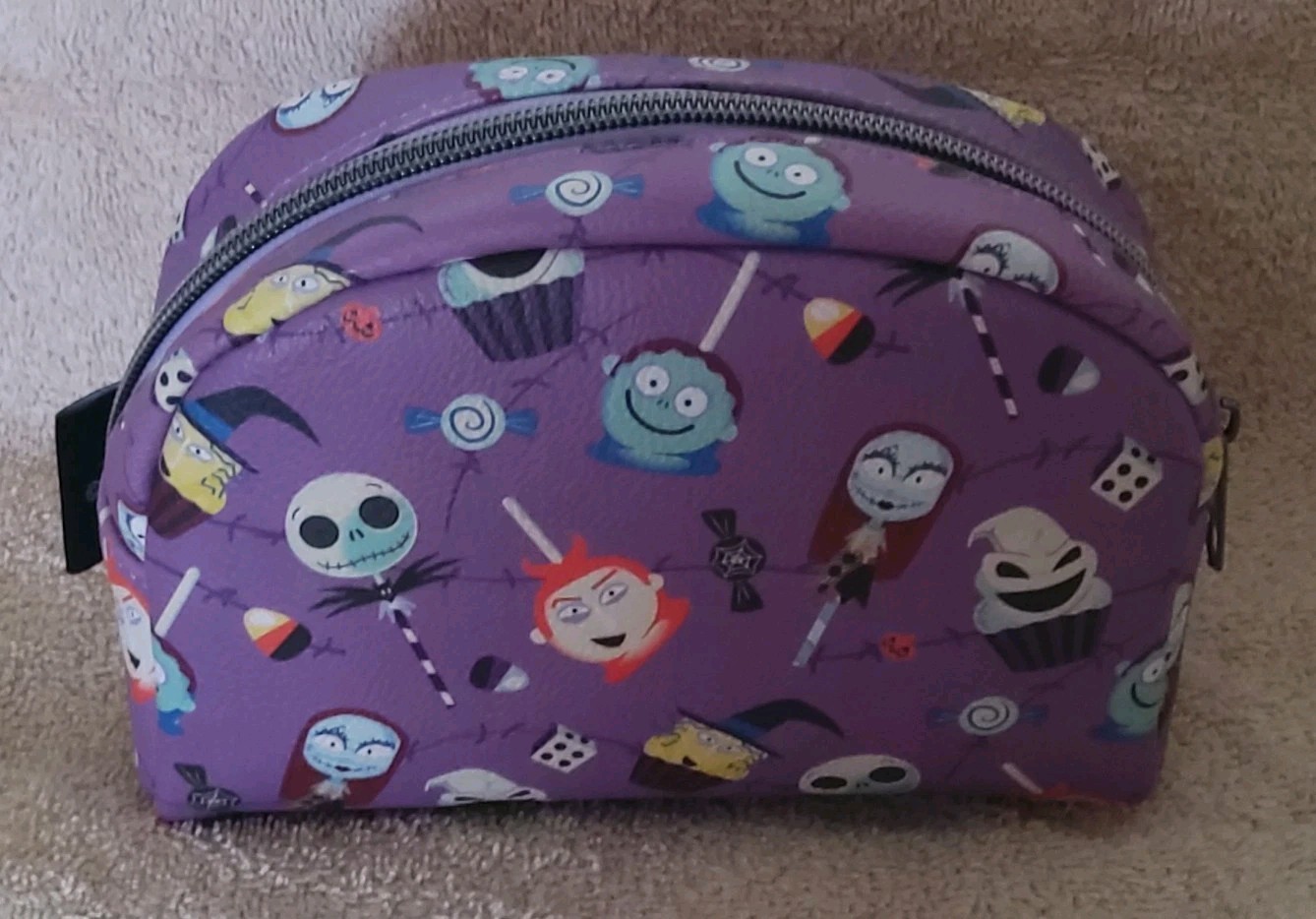 Disney The Nightmare Before Christmas Candy Characters Makeup Bag