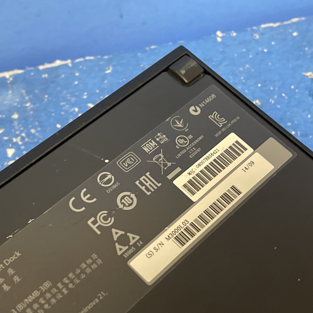 LENOVO THINKPAD TABLET DOCK PRX18 SD20E52964